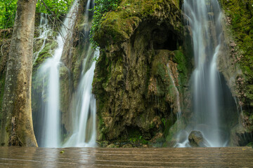 Fototapeta na wymiar Waterfall, Krka, Croatia