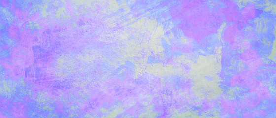 Pink background on watercolor paper texture.  Abstract pink and white color.
