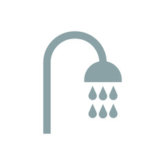 Vector nature water icon. isolated on white background