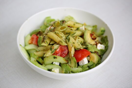 Penne &agrave; la sauce Pesto 