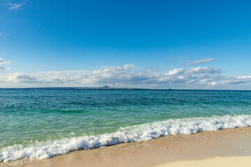 瀬底浜からの眺望