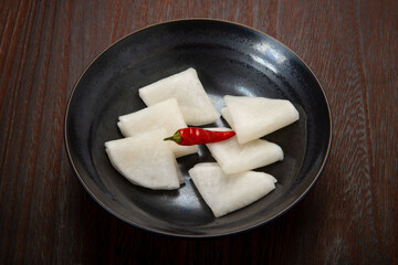 大根の千枚漬け