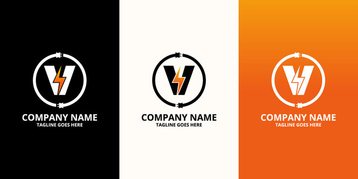 brand with v logo