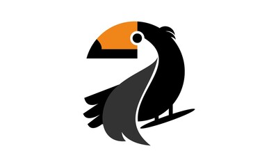 logo toucan bird vector © artidea