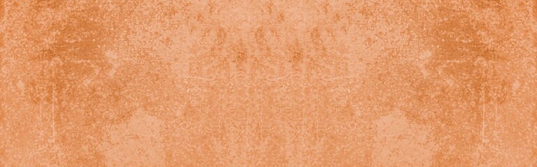 Fototapeta premium Panorama of Old cowhide vintage brown texture and background