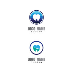 Dental logo Template vector illustration icon design