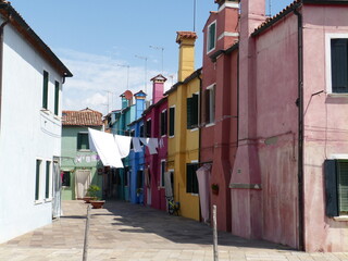 Venice buildings, streets and historical part of the city