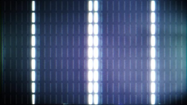 Modern Abstract Cool Colored Light Tube Wall Dancing Pattern Loop Background