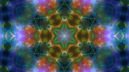 Abstract fantasy glowing background.