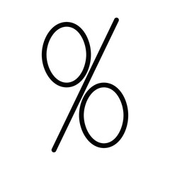 Percentage icon Percentage, subtraction. Concept. Can be used for topics such as investing, interest rates, finance