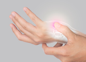 hand bone pain from office syndrome