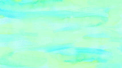 Fototapeta na wymiar 動画背景素材壁紙水彩模様エメラルドグリーン