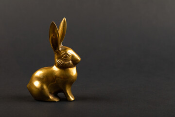 Little gold animal figurine