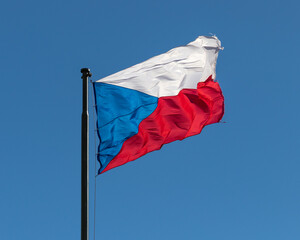 flag of Czechia or flag of the Czech Republic, Czech flag