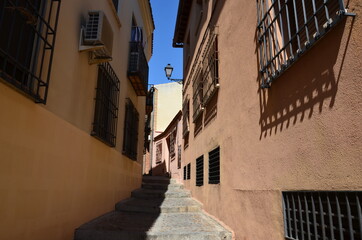 Fototapeta premium Narrow street in the old town 