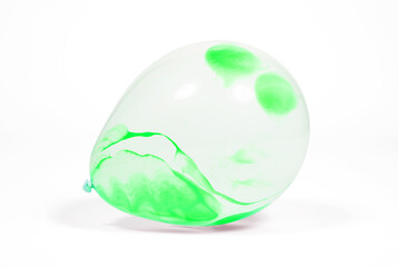 Modern balloon isolated on white