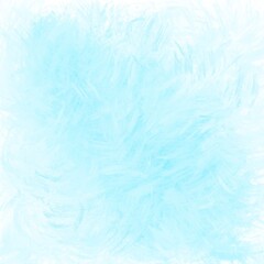 Fluffy soft delicate airy background in pastel   blue and white color, with a gradient from light to dark with a gradient. Background for flyer, advertising graphic design, wallpaper, postcard.