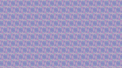 Abstract symmetrical patterned blue background.