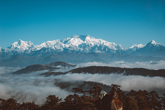 The mighty Kangchenjunga