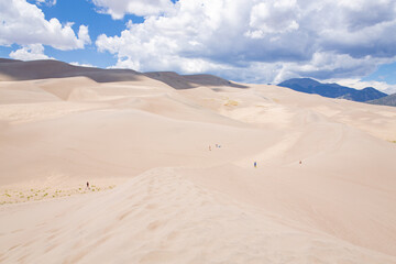 Fototapeta na wymiar Great Sand Dunes National Park in Colorado, USA