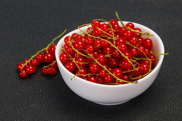 Sweet tasty fresh Red currant