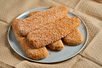 Frozen Alaska pollock fillets