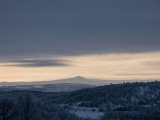 Landschaft in Troms og Finnmark, Kautokeino, Norwegen