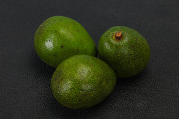 Ripe green dietary avocado - superfood