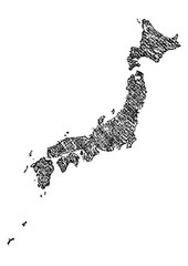 クレヨン日本地図