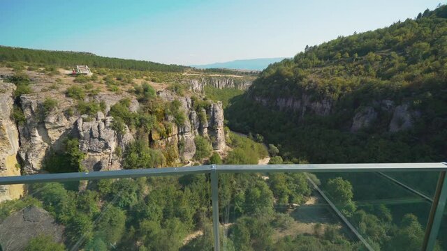 Crystal Terrace in Karabuk.4K Footage in Turkey