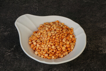 Dry peas for cooking