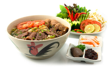 Beef Noodles Pho Laos Style