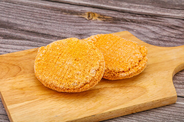 Raw chicken cutlet for roast