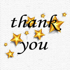 thank you vector