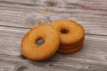Sweet and crispy ginger cookies