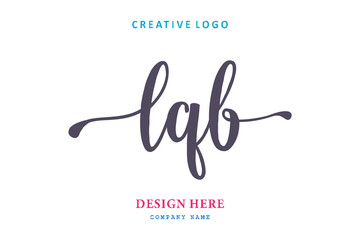LQB lettering logo is simple, easy to understand and authoritative