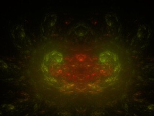 Imaginatory fractal background Image