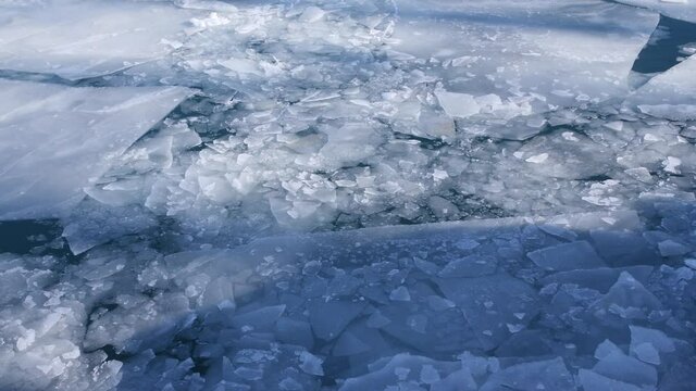 ice in the sea, ice background