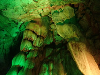 高知県の鍾乳洞 龍河洞(Limestone cave in Kochi, Japan)