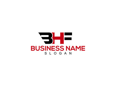 Creative BHF logo Letter design