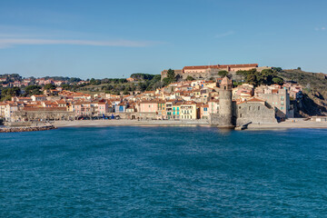 Paysages de Collioure dans le département des Pyrénées-Orientales - Région Occitanie
