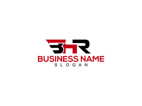 Creative BHR logo Letter design