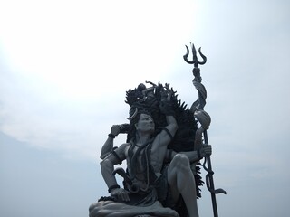 Lord Siva sculpture, Aazhimala Siva Temple Thiruvananthapuram Kerala