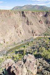 Fototapeta na wymiar Rio Grande del Norte National Monument in New Mexico, USA