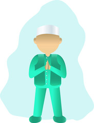 cartoon character moslem