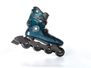 Roller skate on light background