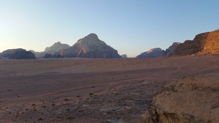 Wadi Rum am Morgen