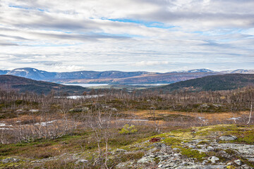 Fjell landscape in middle Norway