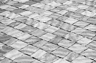 gray floor texture, close up