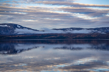 Sunrise at Majavatn in Norway